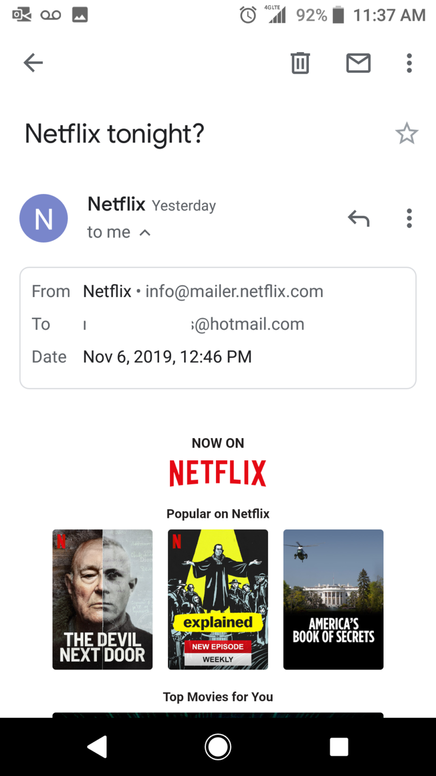 Netflix Phish, Take 2 - Secplicity - Security Simplified